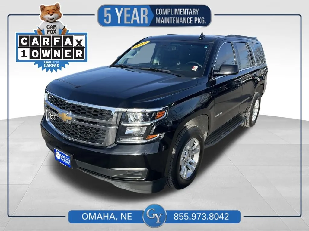 Black 2019 Chevrolet Tahoe LT for sale in Omaha, NE