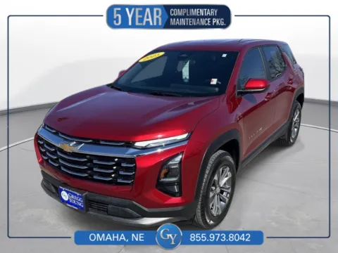 Red 2025 Chevrolet Equinox AWD LT for sale in Omaha, NE