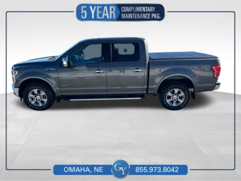 Gray 2017 Ford F-150 Lariat for sale in Omaha, NE