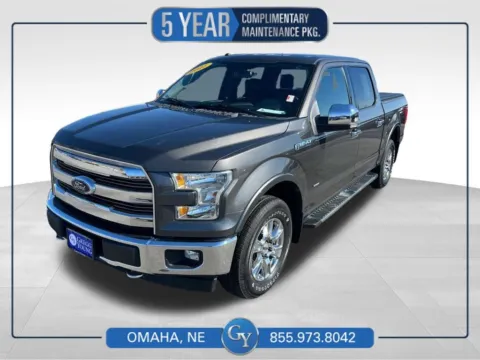 Gray 2017 Ford F-150 Lariat for sale in Omaha, NE
