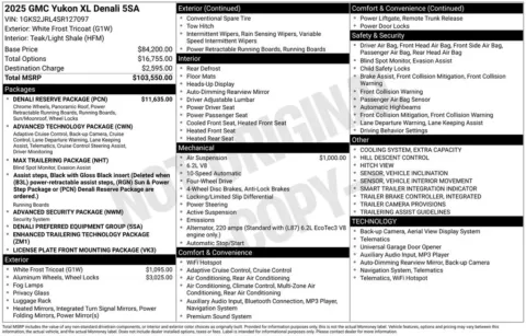 Photos of 2025 GMC Yukon XL Denali for sale in Omaha, NE at Gregg Young Chevrolet - Omaha