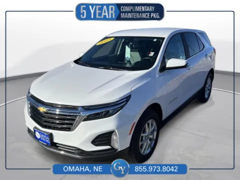 White 2023 Chevrolet Equinox LT for sale in Omaha, NE