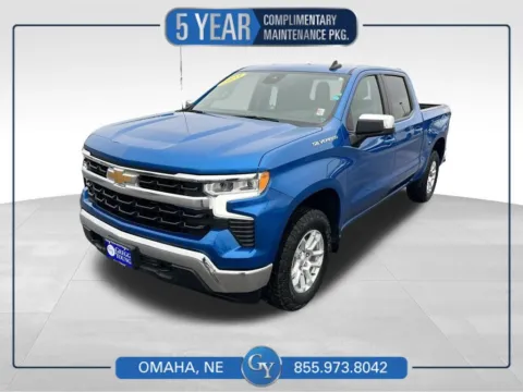 Blue 2023 Chevrolet Silverado 1500 LT for sale in Omaha, NE