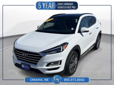 White 2021 Hyundai Tucson Ultimate for sale in Omaha, NE