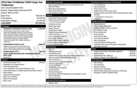 Photos of 2024 Ram ProMaster 2500 High Roof for sale in Omaha, NE at Gregg Young Chevrolet of Omaha