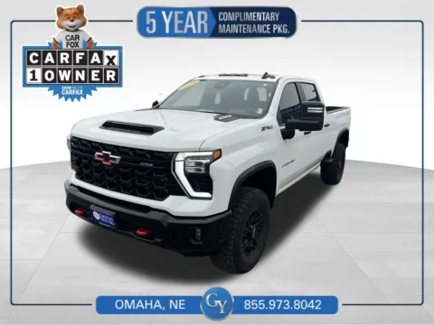 White 2024 Chevrolet Silverado 2500HD ZR2 for sale in Omaha, NE