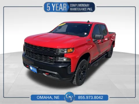 Red 2019 Chevrolet Silverado 1500 Custom Trail Boss for sale in Omaha, NE