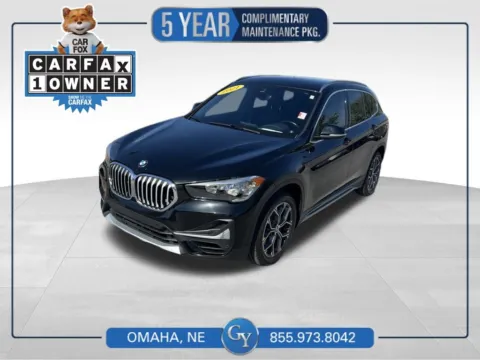 Black 2021 BMW X1 xDrive28i for sale in Omaha, NE