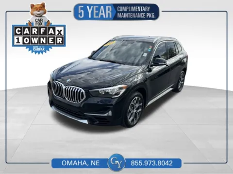Black 2021 BMW X1 xDrive28i for sale in Omaha, NE