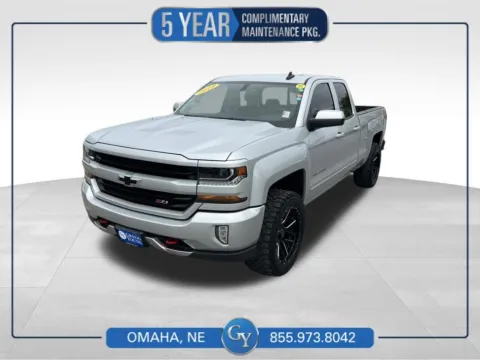 Silver 2018 Chevrolet Silverado 1500 LT for sale in Omaha, NE
