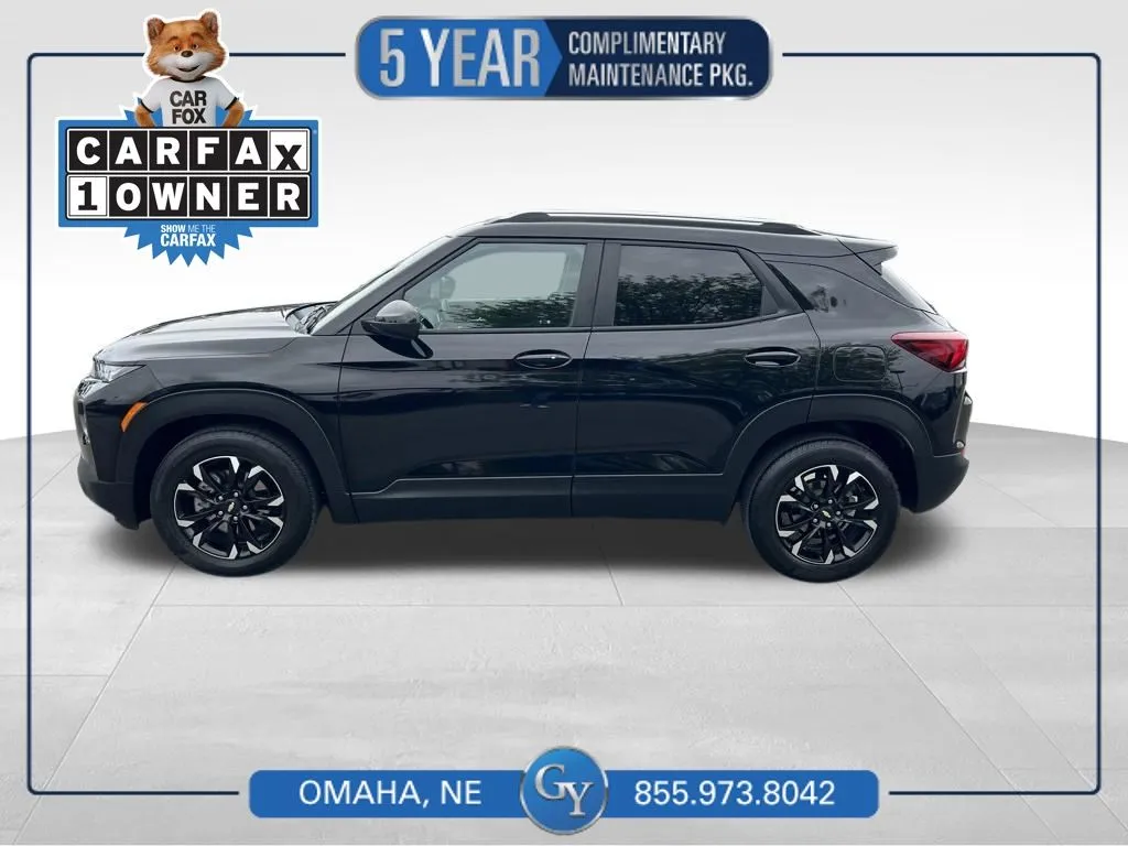 Black 2022 Chevrolet TrailBlazer LT for sale in Omaha, NE