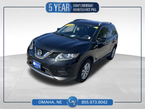 Black 2016 Nissan Rogue SV for sale in Omaha, NE