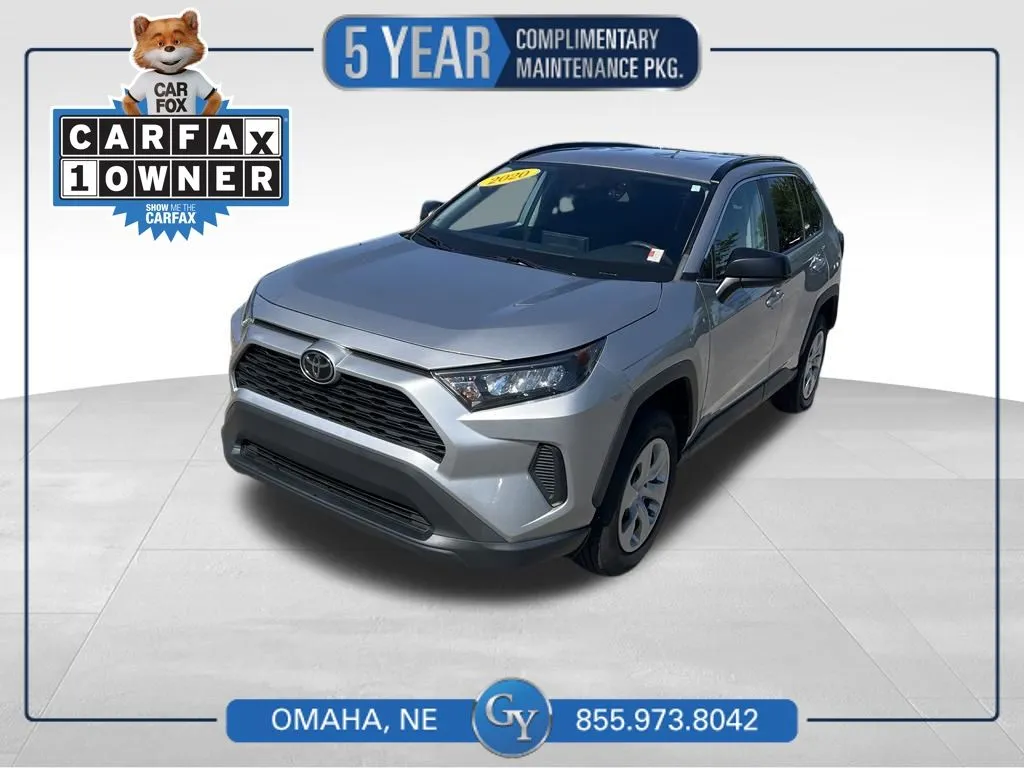 Silver 2020 Toyota RAV4 LE for sale in Omaha, NE