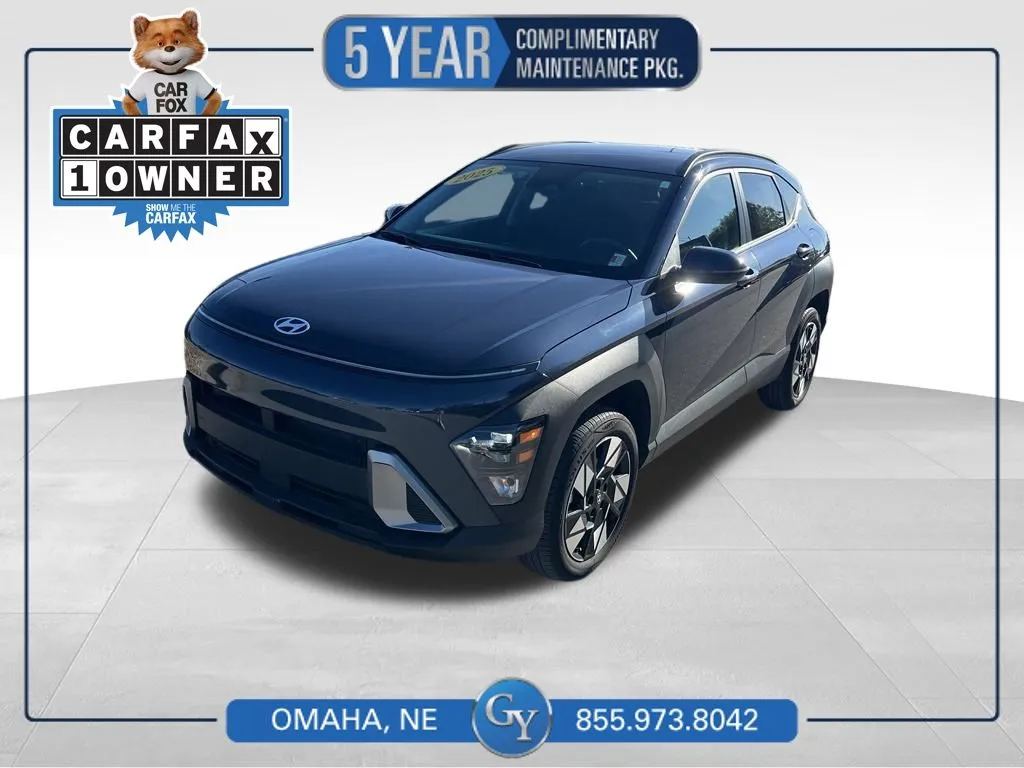 Blue 2025 Hyundai Kona SEL for sale in Omaha, NE