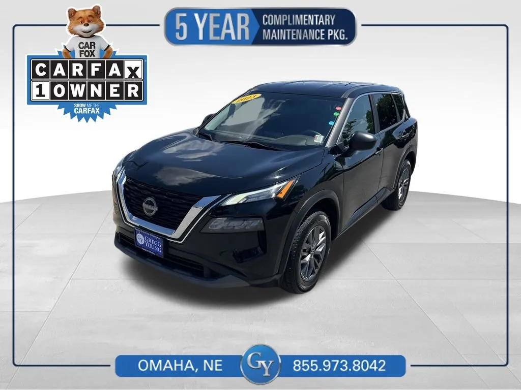 Black 2023 Nissan Rogue S for sale in Omaha, NE