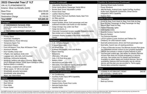 Photos of 2022 Chevrolet Trax LT for sale in Omaha, NE at Gregg Young Chevrolet of Omaha
