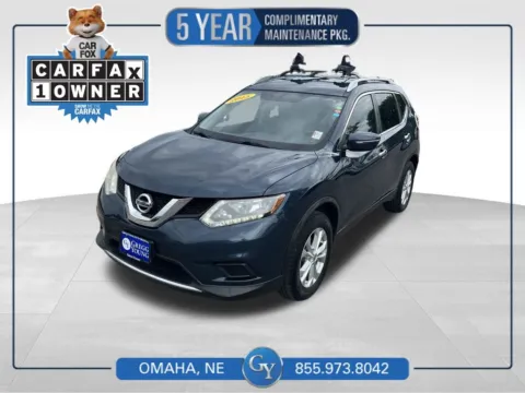 Blue 2015 Nissan Rogue SV for sale in Omaha, NE
