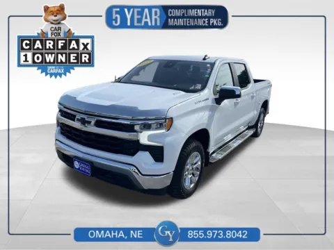 White 2023 Chevrolet Silverado 1500 LT for sale in Omaha, NE