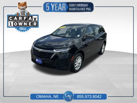 Black 2022 Chevrolet Equinox LS for sale in Omaha, NE