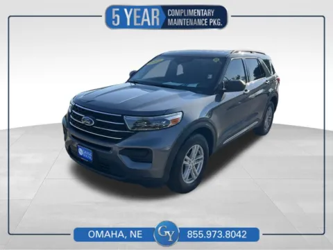 Gray 2021 Ford Explorer XLT for sale in Omaha, NE
