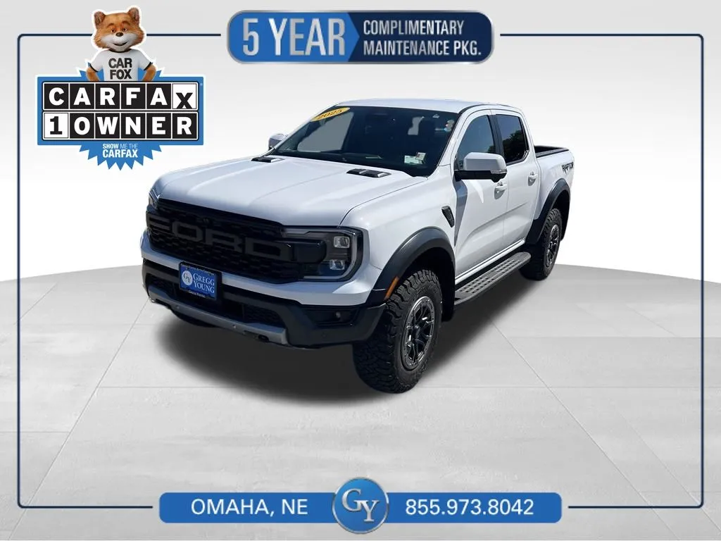 White 2025 Ford Ranger Raptor for sale in Omaha, NE