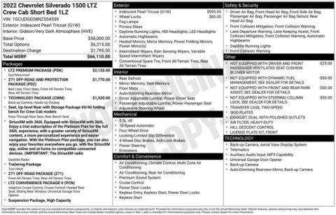 Photos of 2022 Chevrolet Silverado 1500 LTZ for sale in Omaha, NE at Gregg Young Chevrolet of Omaha
