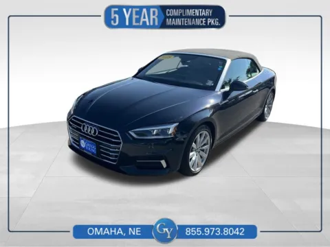 Blue 2018 Audi A5 2.0T Premium Plus for sale in Omaha, NE