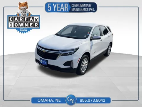 White 2023 Chevrolet Equinox LT for sale in Omaha, NE