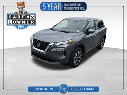 Gray 2023 Nissan Rogue SV for sale in Omaha, NE