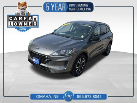 Gray 2021 Ford Escape Hybrid SE for sale in Omaha, NE