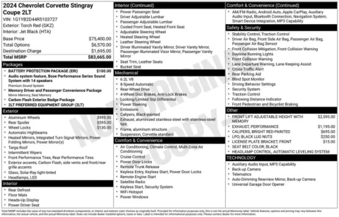 Photos of 2024 Chevrolet Corvette Stingray for sale in Omaha, NE at Gregg Young Chevrolet of Omaha