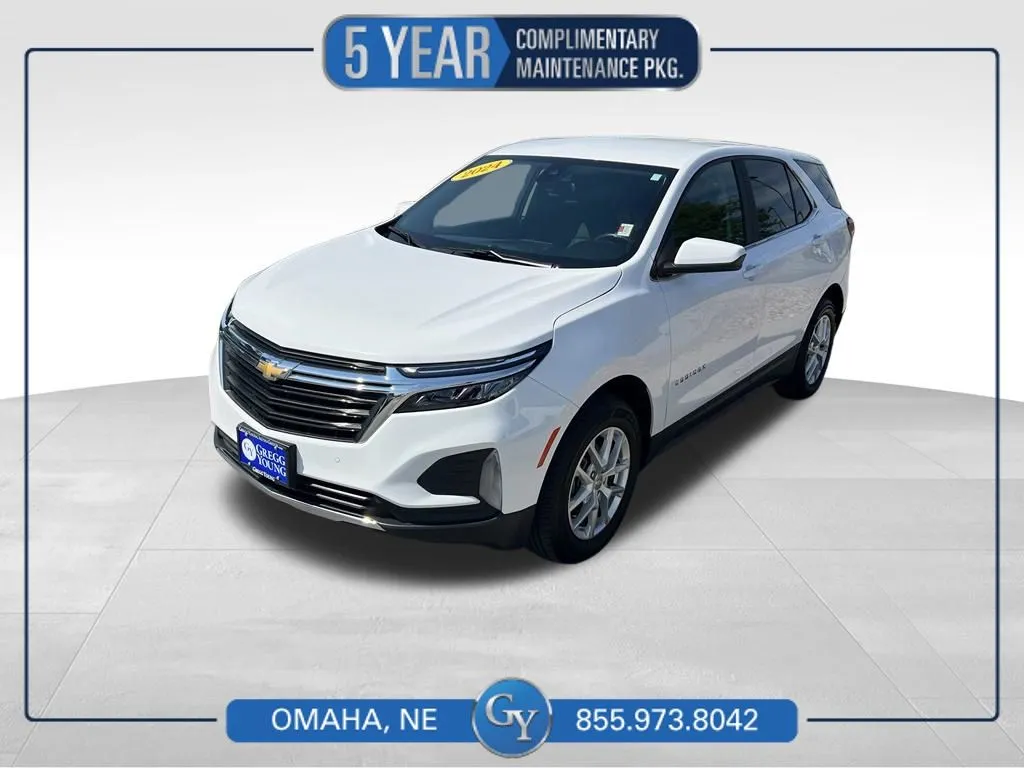 White 2024 Chevrolet Equinox LT for sale in Omaha, NE
