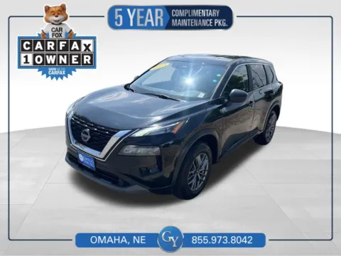 Black 2023 Nissan Rogue S for sale in Omaha, NE