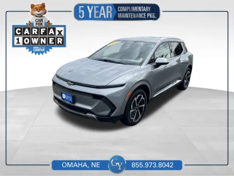 Gray 2024 Chevrolet Equinox EV LT for sale in Omaha, NE