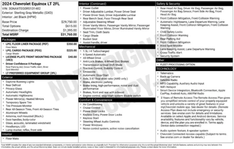 Photos of 2024 Chevrolet Equinox LT for sale in Omaha, NE at Gregg Young Chevrolet of Omaha