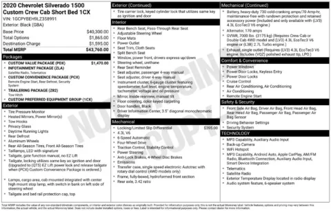 Photos of 2020 Chevrolet Silverado 1500 Custom for sale in Omaha, NE at Gregg Young Chevrolet of Omaha