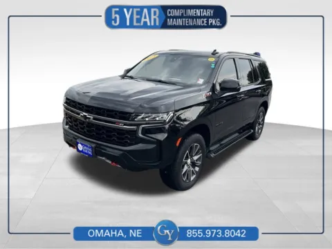 Black 2021 Chevrolet Tahoe Z71 for sale in Omaha, NE