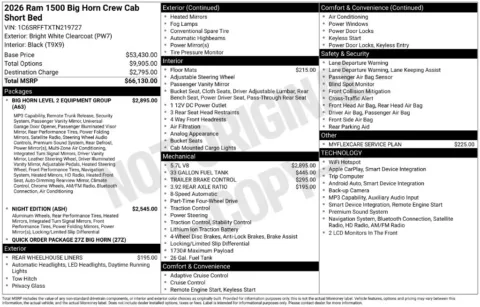 Photos of 2026 Ram 1500 Big Horn/Lone Star for sale in Omaha, NE at Gregg Young Chevrolet of Omaha