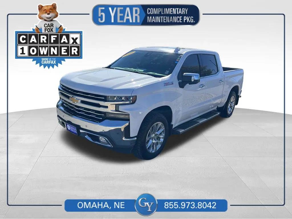 White 2020 Chevrolet Silverado 1500 LTZ for sale in Omaha, NE