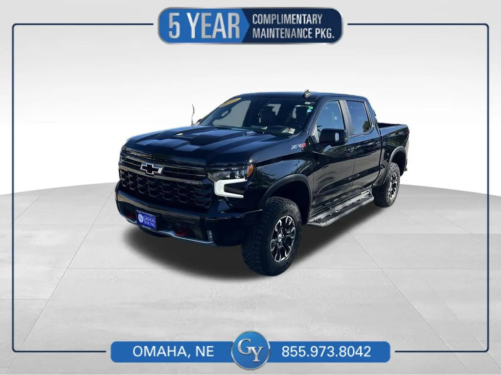 Black 2022 Chevrolet Silverado 1500 ZR2 for sale in Omaha, NE
