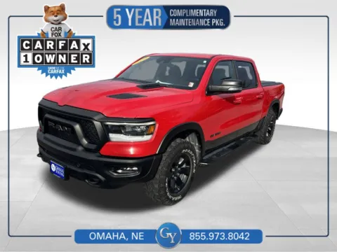 Red 2022 Ram 1500 Rebel for sale in Omaha, NE