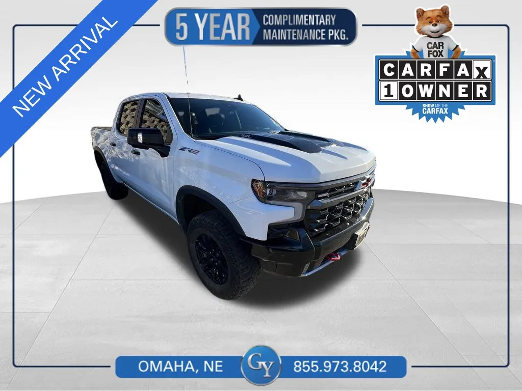 White 2023 Chevrolet Silverado 1500 ZR2 for sale in Omaha, NE