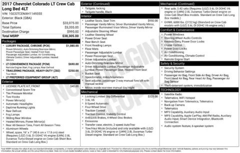Photos of 2017 Chevrolet Colorado LT for sale in Omaha, NE at Gregg Young Chevrolet of Omaha
