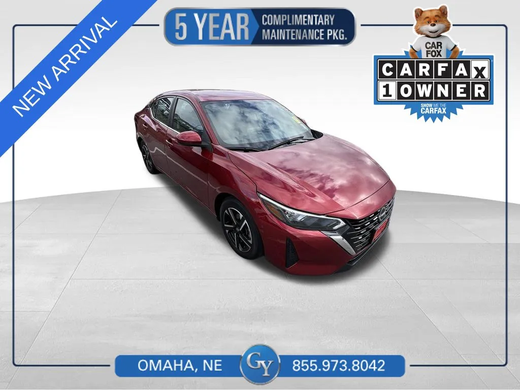 Red 2024 Nissan Sentra SV for sale in Omaha, NE