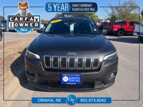 Gray 2021 Jeep Cherokee Latitude Lux for sale in Omaha, NE