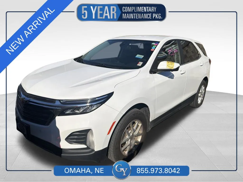 White 2022 Chevrolet Equinox LT for sale in Omaha, NE
