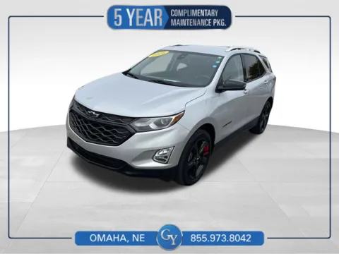 Silver 2020 Chevrolet Equinox Premier for sale in Omaha, NE