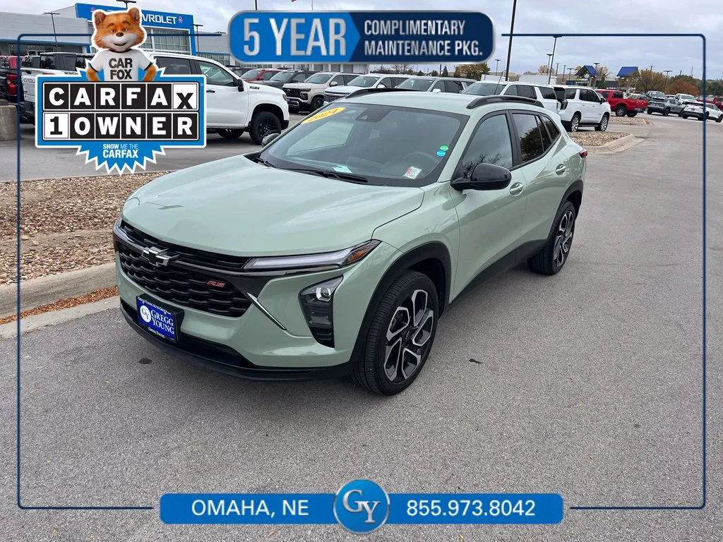 Green 2024 Chevrolet Trax 2RS for sale in Omaha, NE