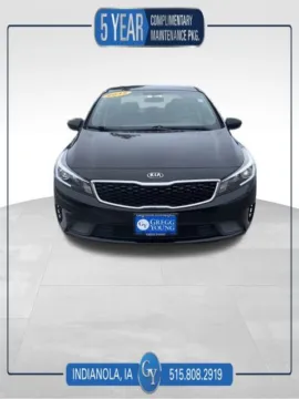 Black 2017 Kia Forte LX for sale in Indianola, IA