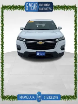 White 2023 Chevrolet Traverse LS for sale in Indianola, IA